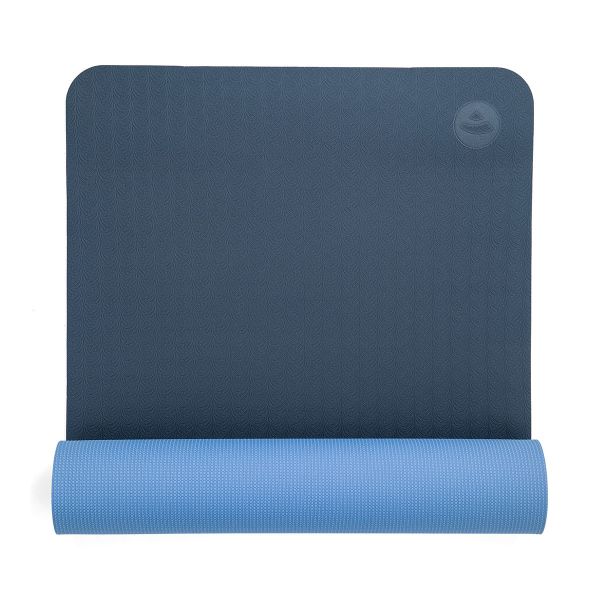 Yogamatte LOTUS PRO blau / hellblau